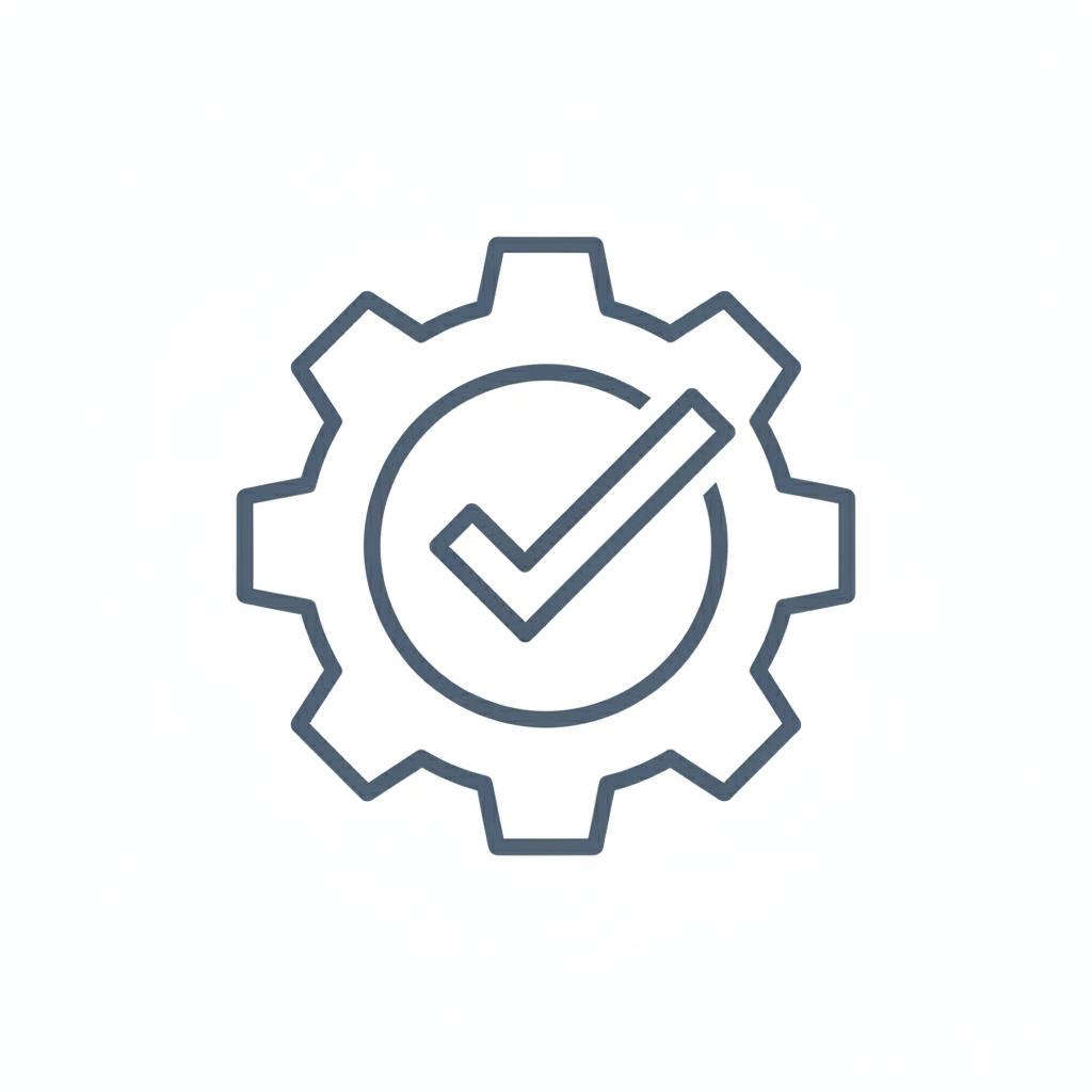 Quality parts icon